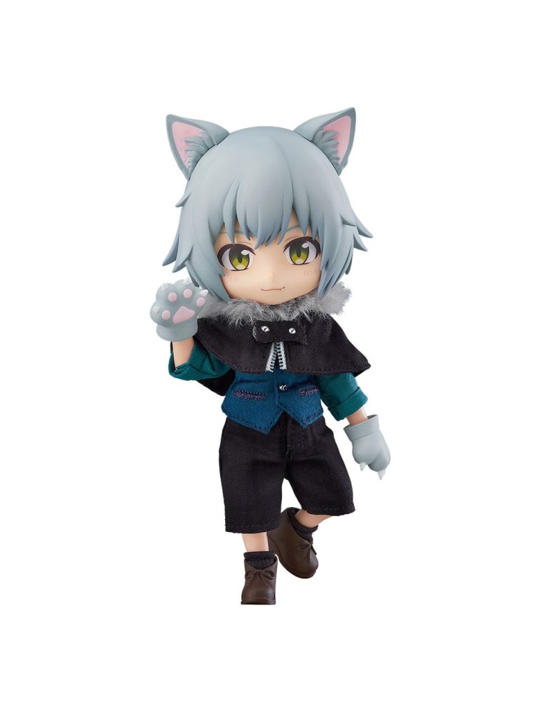 Original Character Nendoroid Bambola Action Figura Wolf: Ash 14 Cm (re-run) Good Smile Company