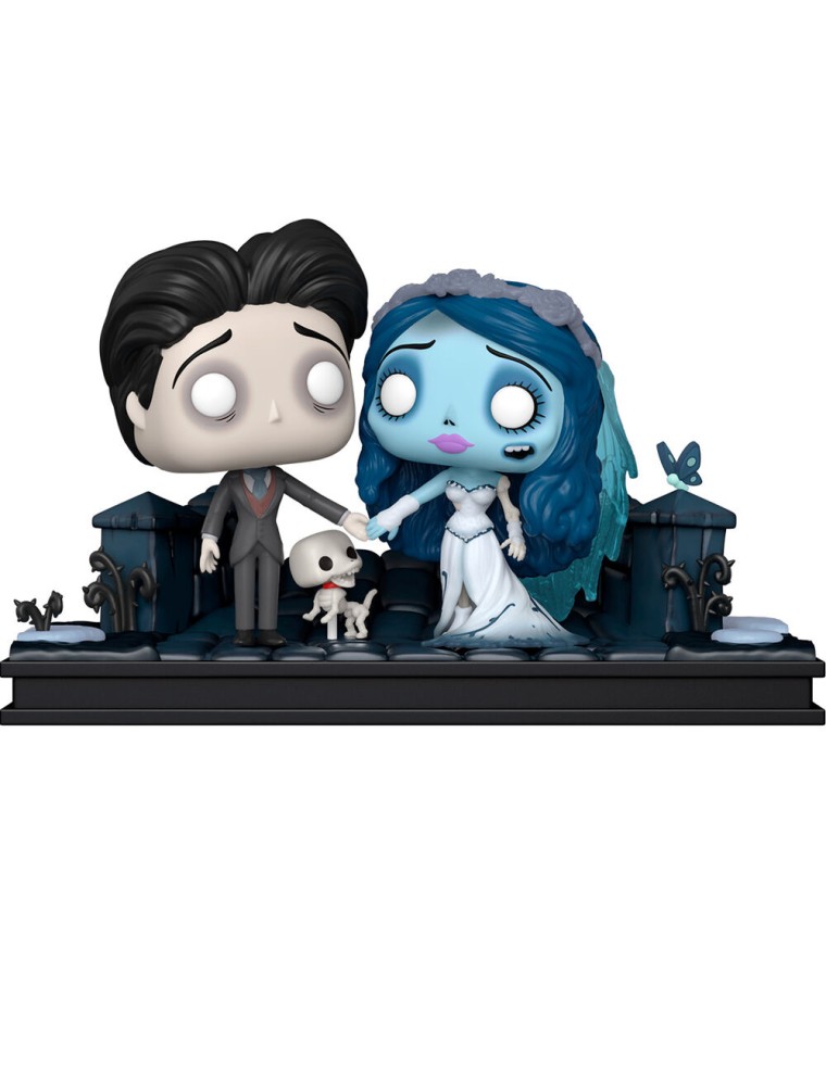 Disney La Sposa Cadavere Pop! Moment Victor e Emily 10 cm Esclusiva Funko