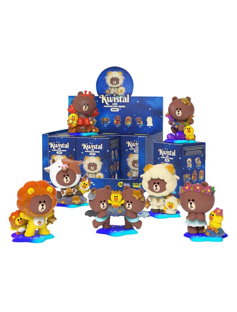 Line Friends Kwistal Blind Box Horoscope Series 1  Mighty Jaxx