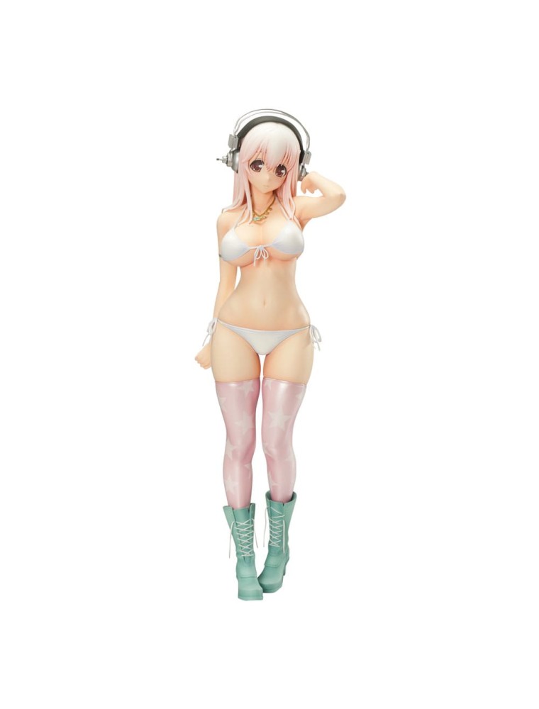 Nitro Super Sonic Pvc Statua 1/5 Super Sonico Sonicomi Package Version 33 Cm (re-run) Orchid Seed