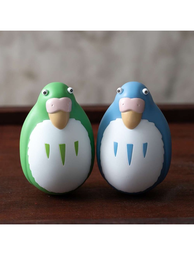 THE BOY&THE HERON BLUE&GREEN PARAKEET FI Figura Studio Ghibli