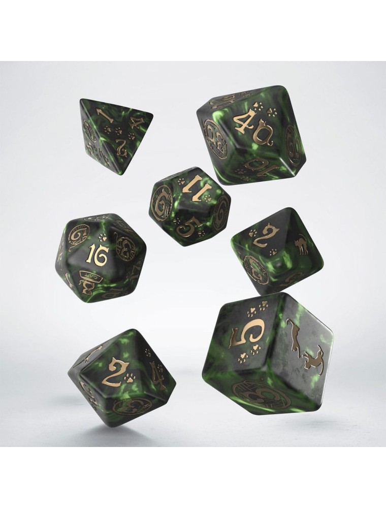 Cats Dice Set Pixel Q Workshop