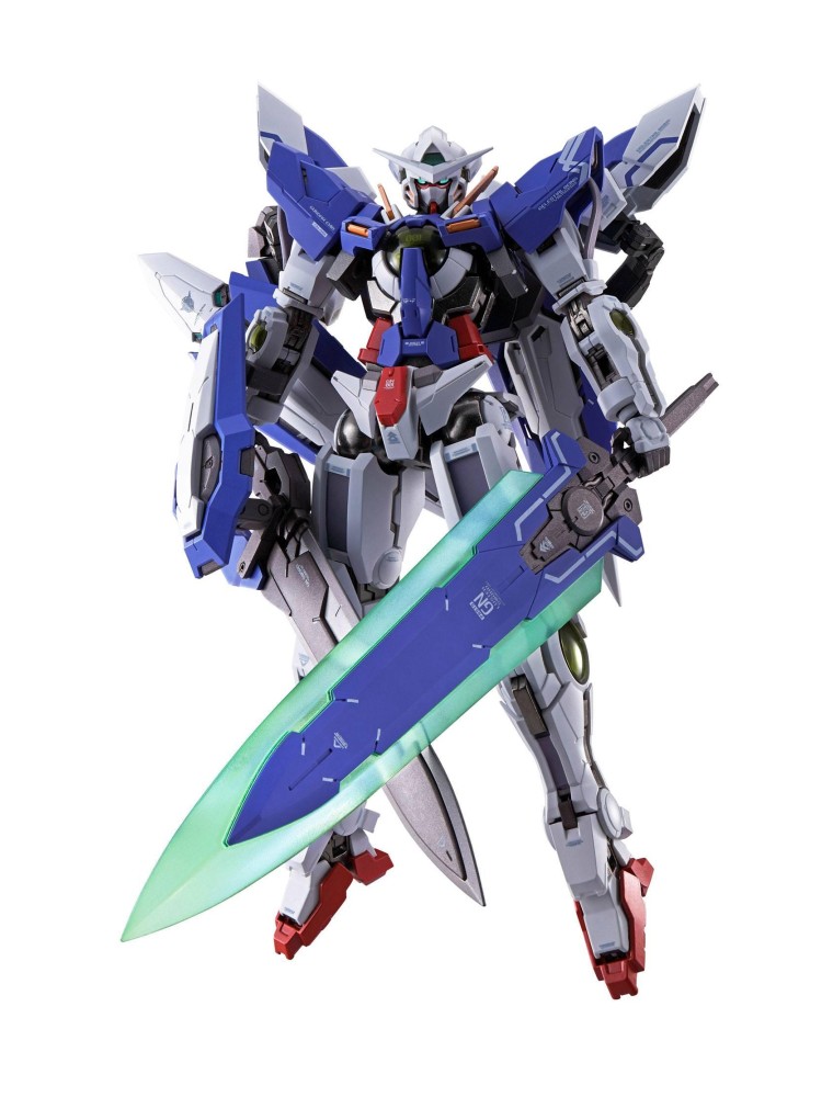 Gundam Mobile Suit Gundam 00 Figure Pvc Metal Build Devise Exia 18 Cm Bandai