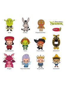 Shrek Pvc Bag Clips Series...