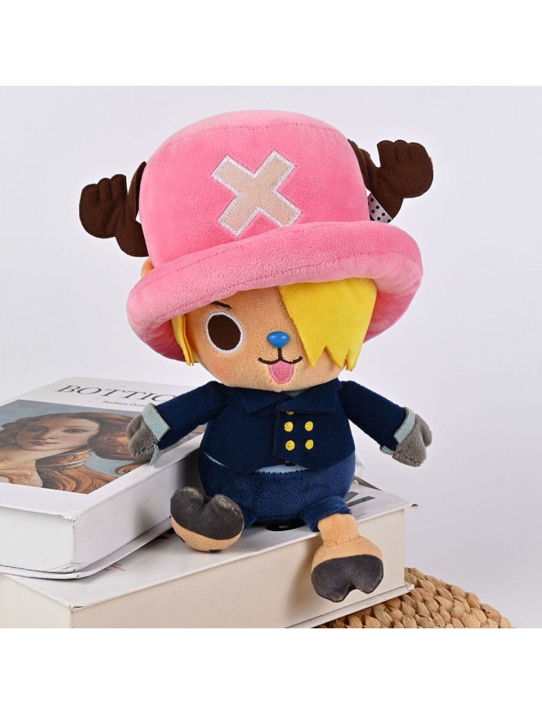 One Piece Peluche Figura Chopper X Sanji 25 Cm Sakami Merchandise