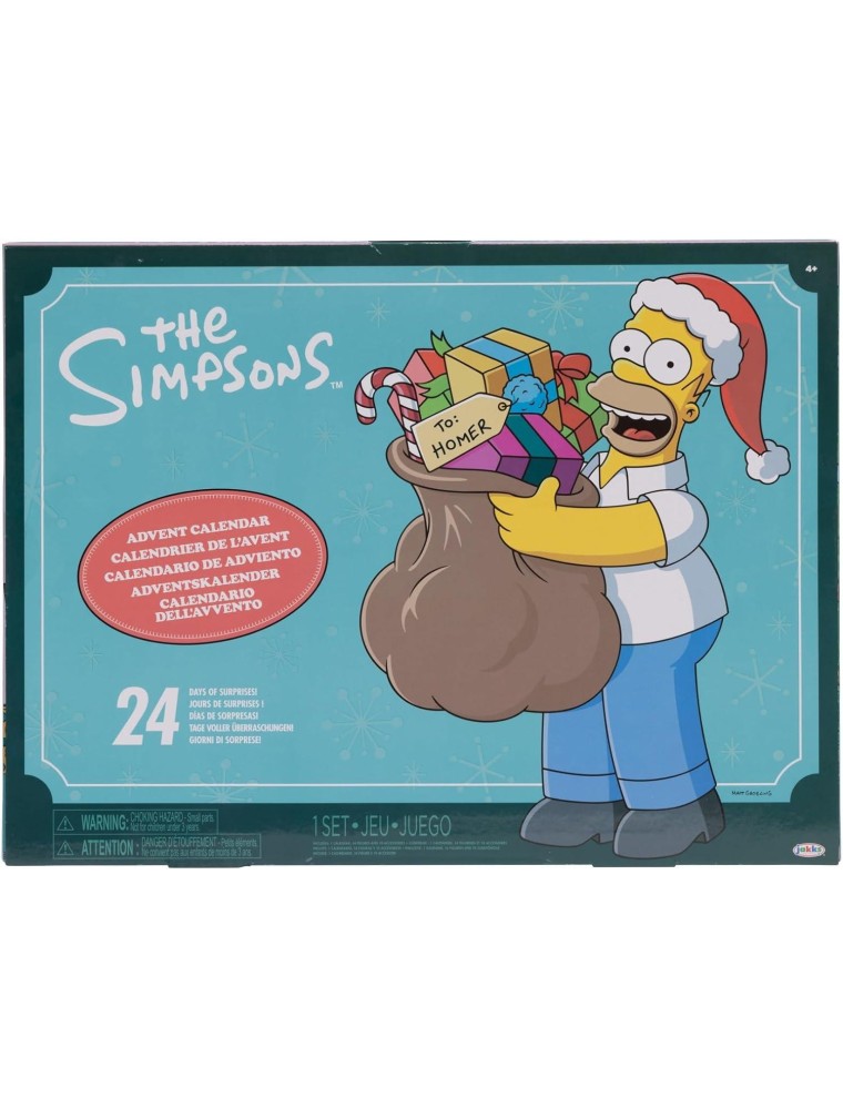 Simpsons Calendario Dell'avvento 2024 Jakks Pacific