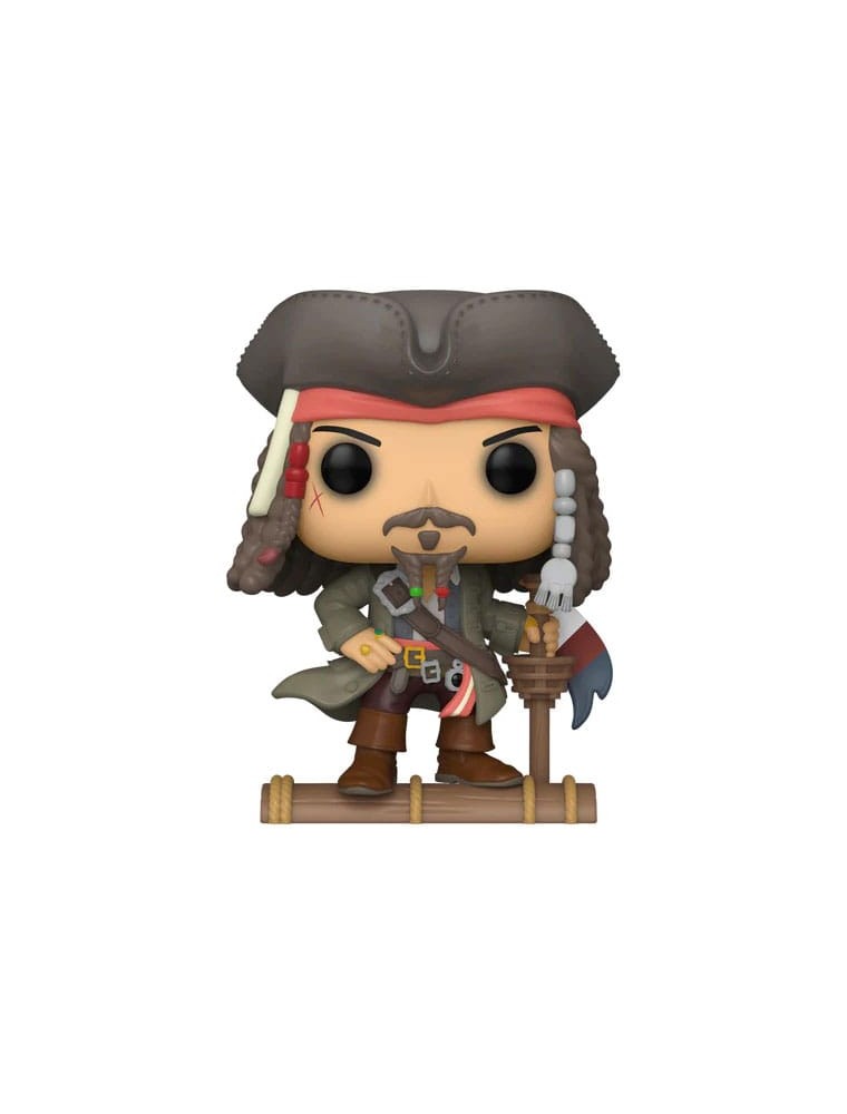 Pirates Of The Caribbean Pop! Movies Vinile Figura Jack Sparrow 9 Cm Funko