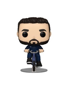 Ted Lasso Pop! Tv Vinile Figura Roy Kent On Bike 9 Cm Funko