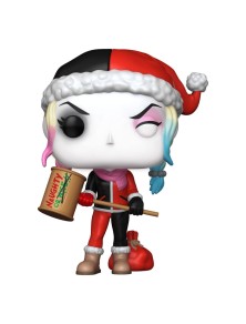 Dc Comics Pop! Heroes Vinile Holiday '24- Harley 9 Cm Funko