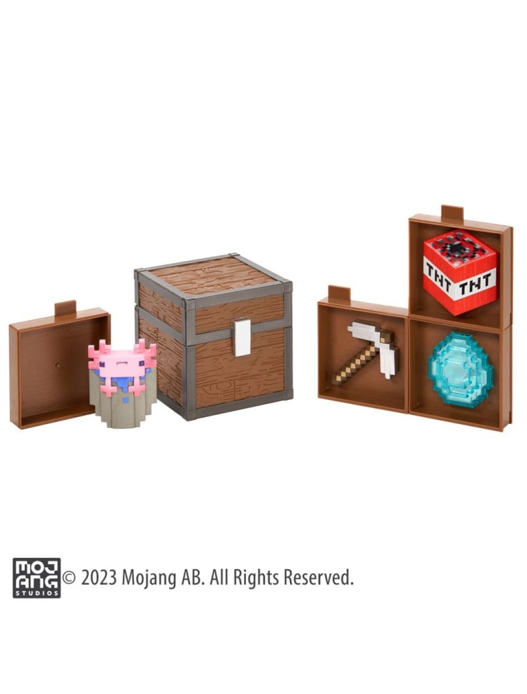 Minecraft Loot Chest Caves 10 Cm Noble Collection