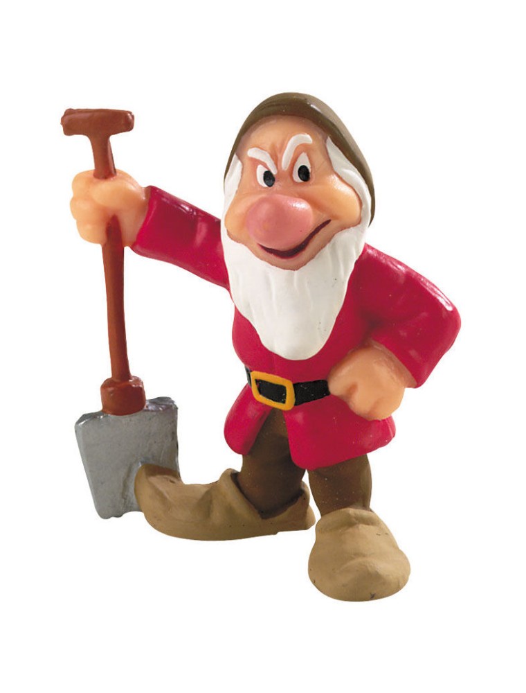 Disney Biancaneve Shovel Dwarf Figura 5cm Bullyland