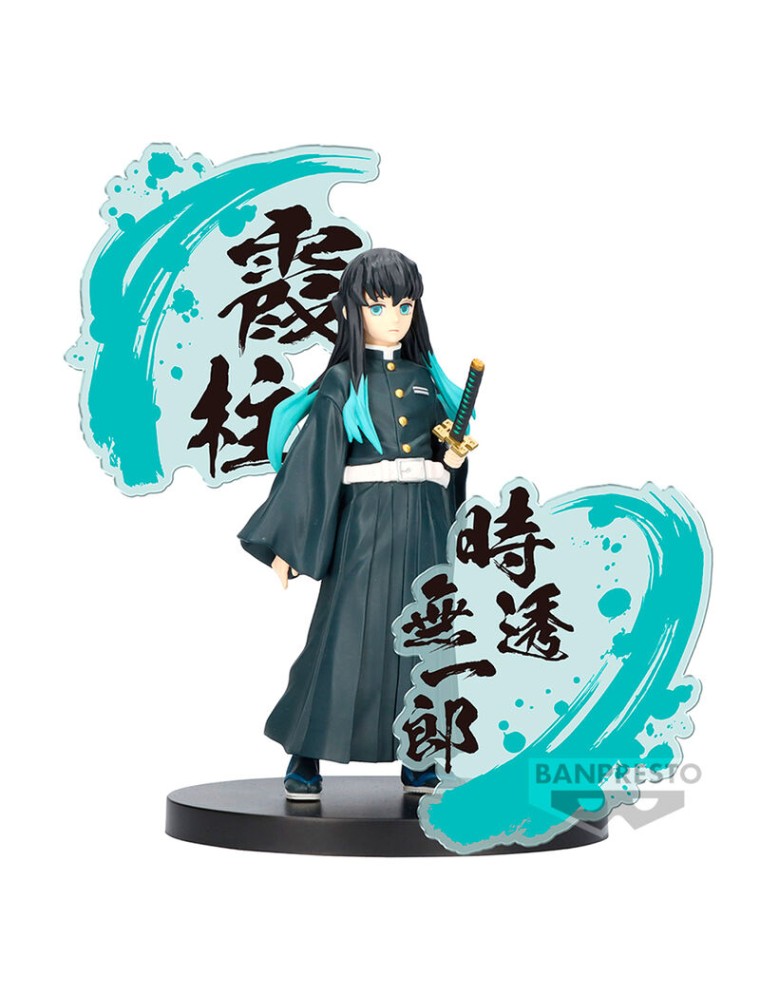 Demon Slayer Kimetsu No Yaiba Figura Ex Muichiro Tokito Figura 14cm Banpresto