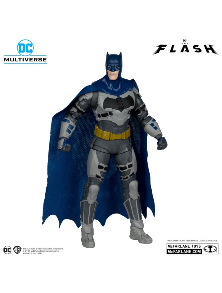 The Flash Dc Multiverse Action Figura Batman (platinum Edition) 18 Cm Mcfarlane Toys