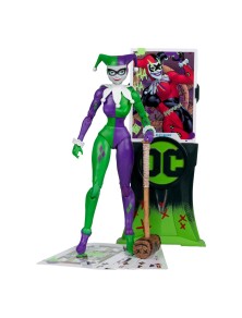 Dc Multiverse Action Figura Harley Quinn (dc Classic) Jokerized (gold Label) 18 Cm Mcfarlane Toys