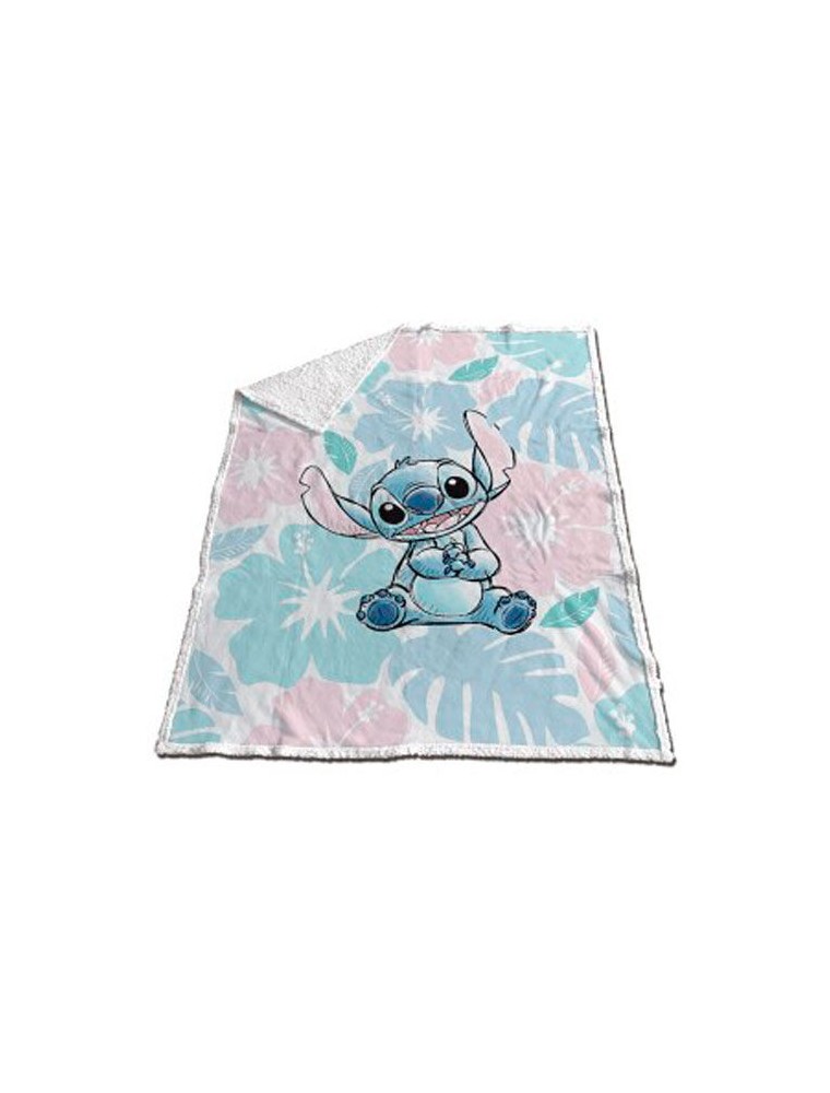 Disney Stitch coral sherpa blanket 130x170cm Disney