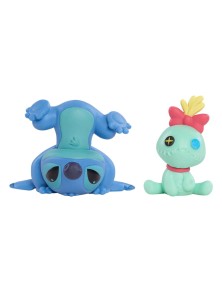 Lilo & Stitch Mini Figura 2-pack Scrump & Upside Down Stitch 7 Cm Just Play