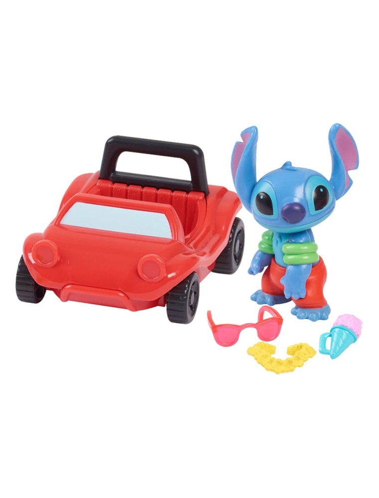 Lilo & Stitch Mini Figura Playset Surf & Sun Stitch 7 Cm Just Play