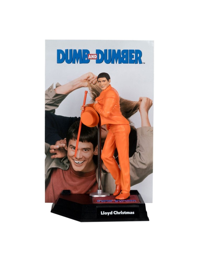 Dumb E Dumber Movie Maniacs Pvc Statua Lloyd Natale (gold Label) 15 Cm Mcfarlane Toys