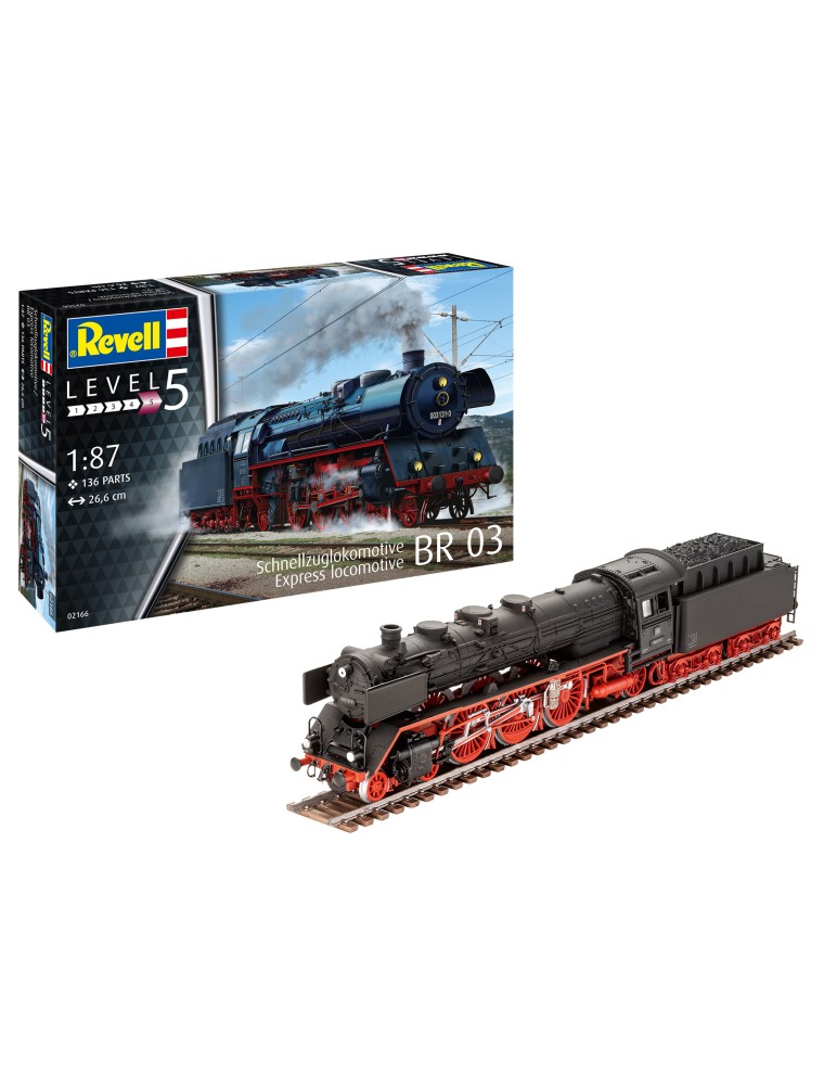 REVELL - 1/87 BR 03 Schnellzuglokomotive Express locomotive