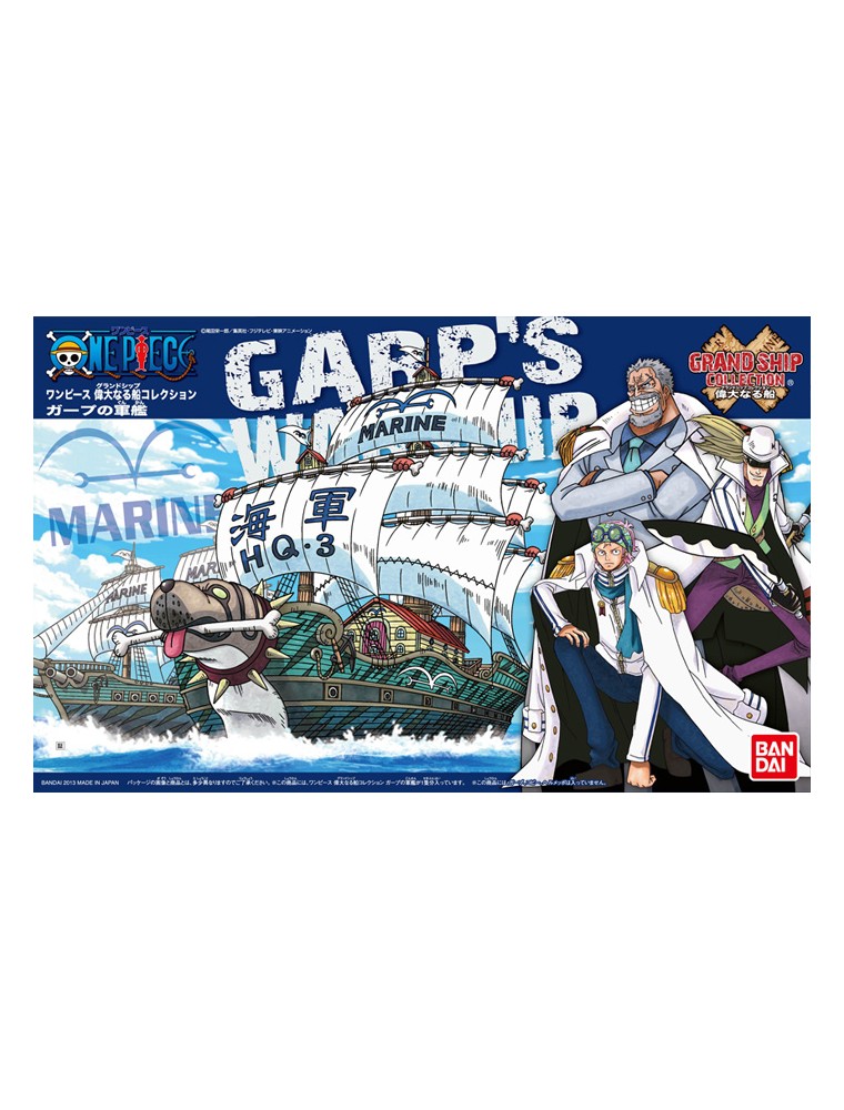 Bandai - One piece grand ship coll garp ship