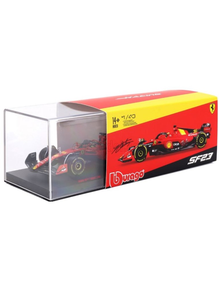 Bburago - Ferrari SF23 2023 Monza Leclerc n16 con casco 1/43