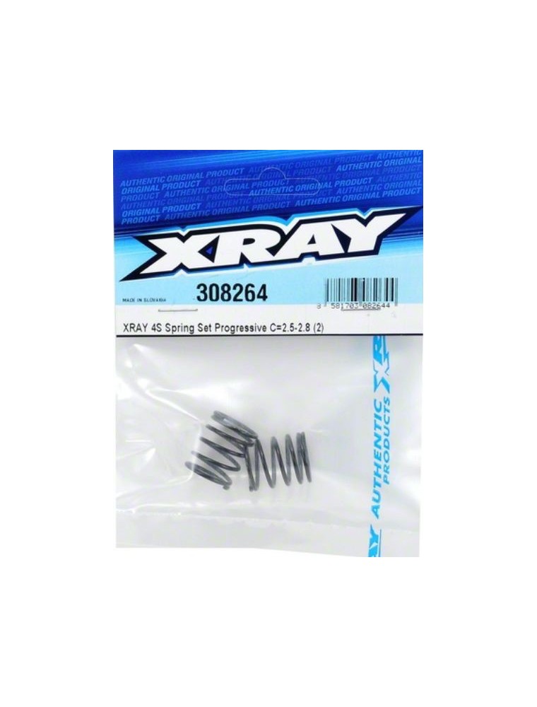 XRay - MOLLE PROGRESSIVE 4S 2pz T4 C=2.5-2.8 anche per X1