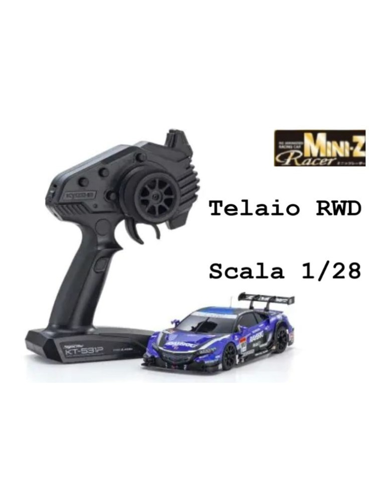 Kyosho - Honda Raybrig NSX Concept-GT 2014 Telaio RWD W-MM 2wd Mini-Z 1/28