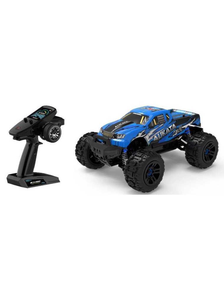 Generica - Monster Truck blu Foot Cart 1/18