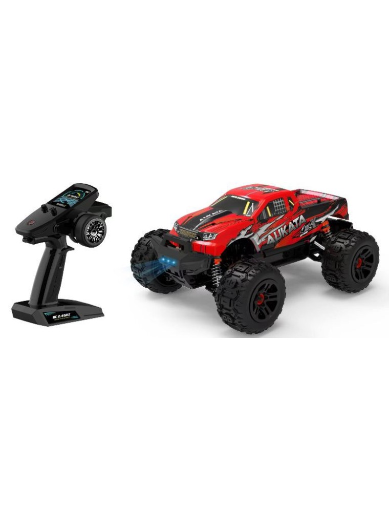 Generica - Monster Truck rosso Foot Cart 1/18