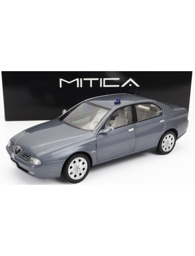 MITICA - Alfa 166 2.4 JTD 1998 Grigio Nettuno metal Decals Esercito Italiano 1/18