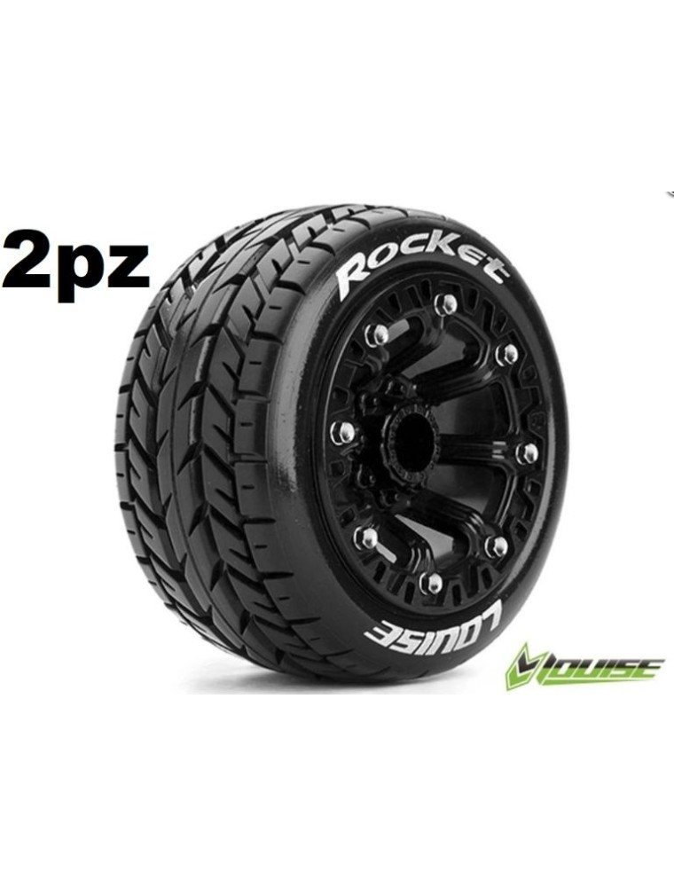 LOUISE RC - GOMME ST-ROCKET 2.2 CERCHI NERI 2pz 1/16