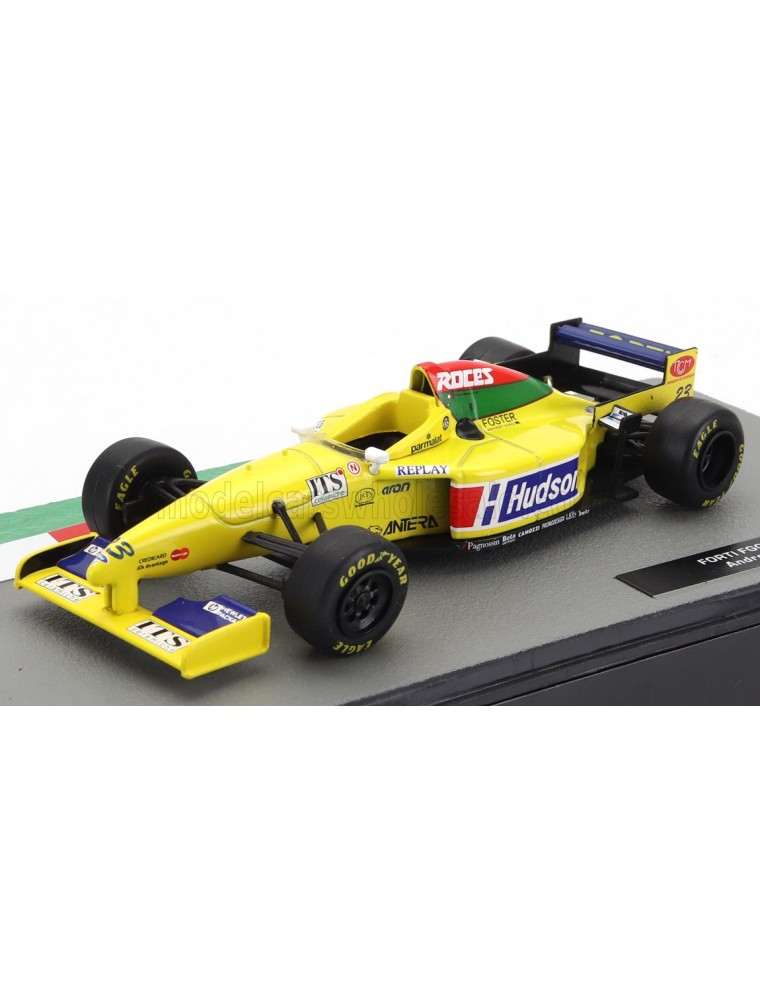 FORTI - F1  FG01 95B N 23 SEASON 1996 ANDREA MONTERMINI - YELLOW