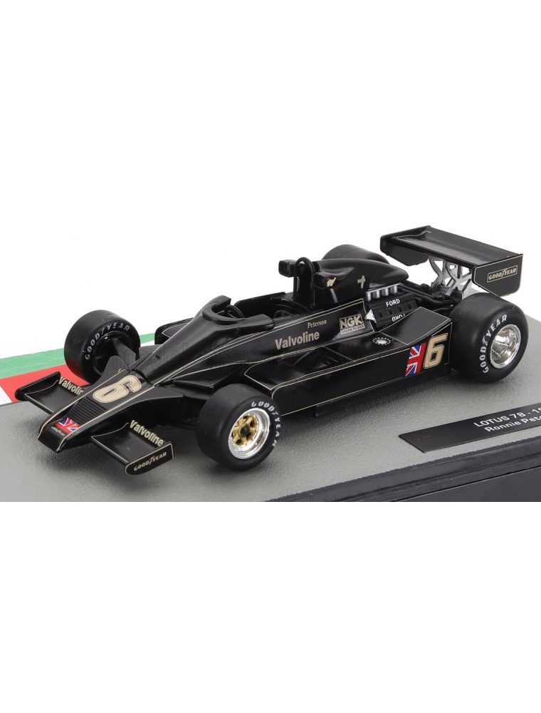 LOTUS - F1  FORD 79 JPS N 6 SEASON 1978 RONNIE PETERSON - BLACK GOLD