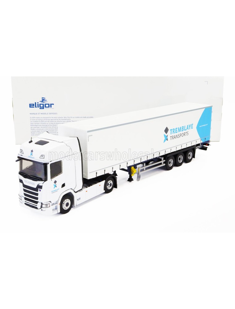 SCANIA - S500 TRUCK TELONATO TREMBLAYE TRANSPORTS 2020 - WHITE