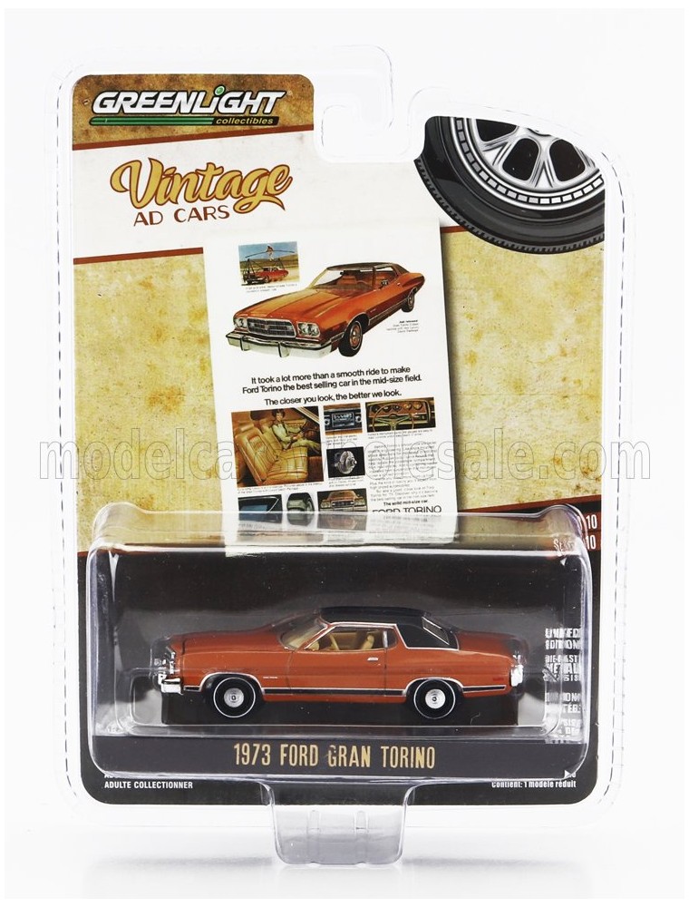 FORD USA - GRAN TORINO 1973 - COPPER BLACK