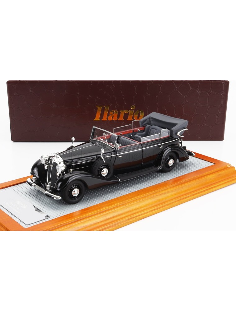 HORCH - 951A PULLMAN ORIGINAL CAR CABRIOLET OPEN 1937 - BLACK