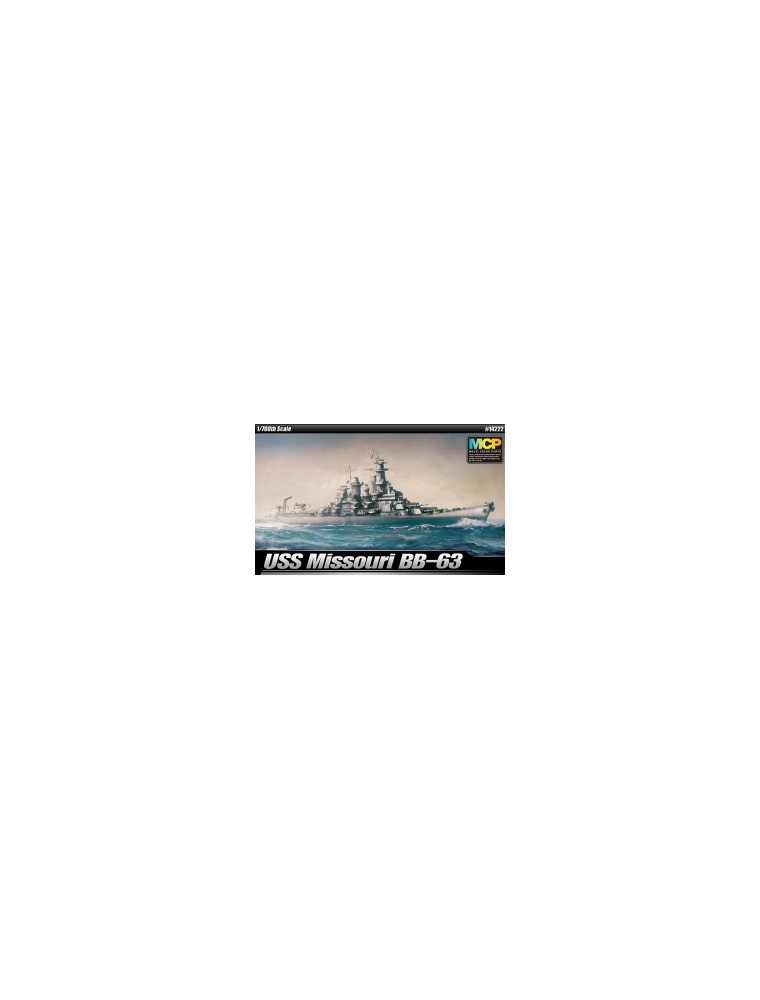 ACADEMY - 1/700 USS Missouri BB-63 MCP