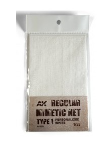 AK INTERACTIVE - Regular Mimetic Net Type 1 Personalized White