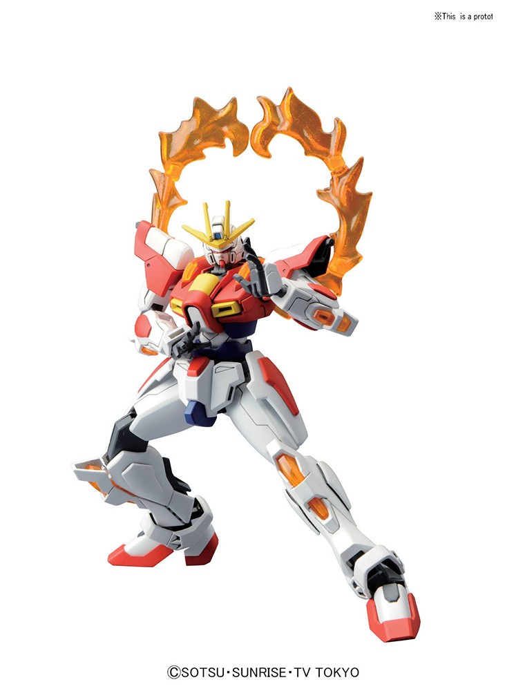 BANDAI - 1/144 HGBF GUNDAM BUILD BURNING