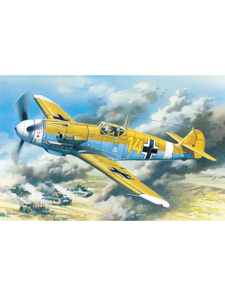 ICM - 1/48 Messerschmitt Bf 109F-4Z/Trop, WWII German Fighter