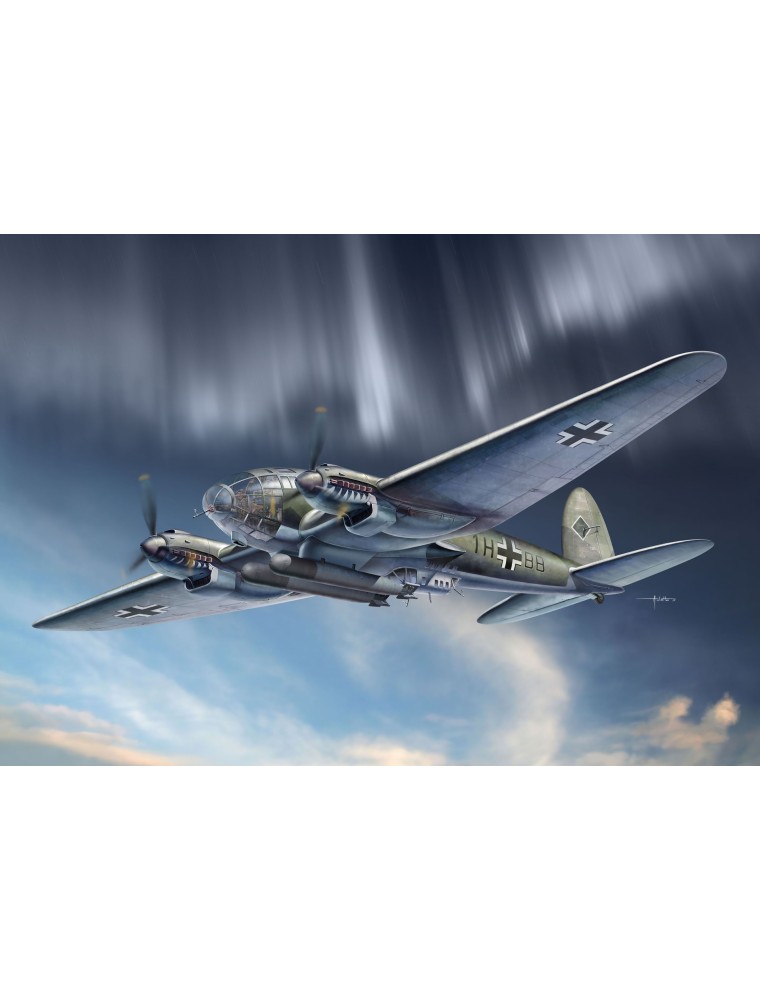 ICM - 1/48 He 111H-6, WWII German Bomber