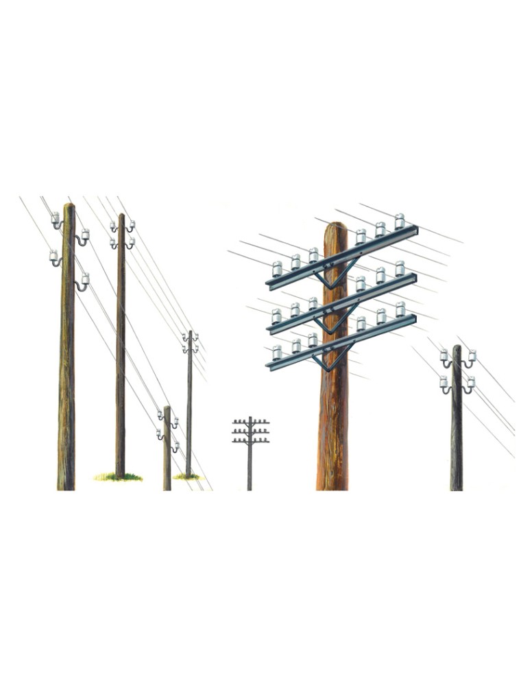 ITALERI - 1/35 Telegraph Poles