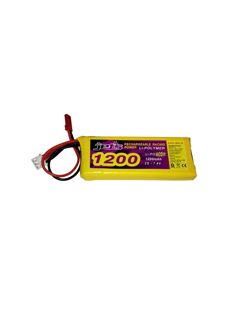 JETS - BATTERIA LIPO 7,4V/1200MAH