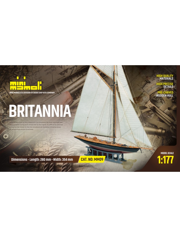 MAMOLI - BRITANNIA Scala 1/177 (serie MINI MAMOLI)