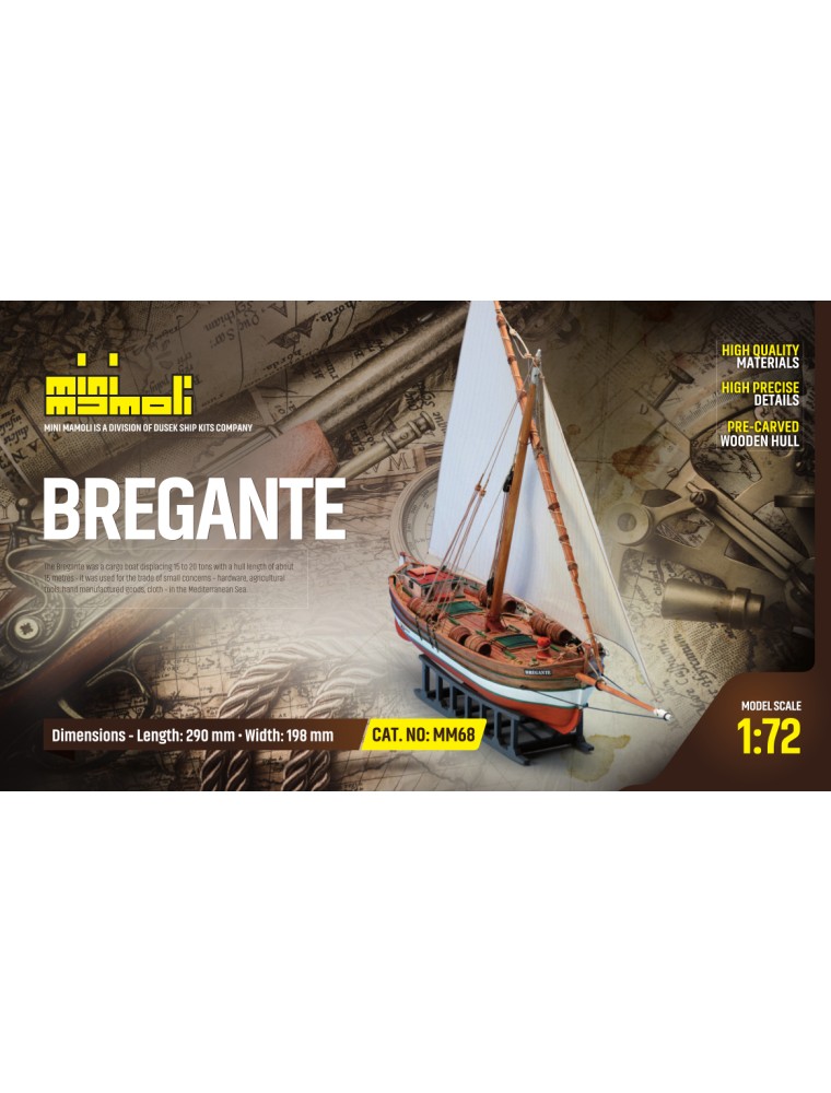 MAMOLI - BREGANTE Scala 1/72 (serie MINI MAMOLI)