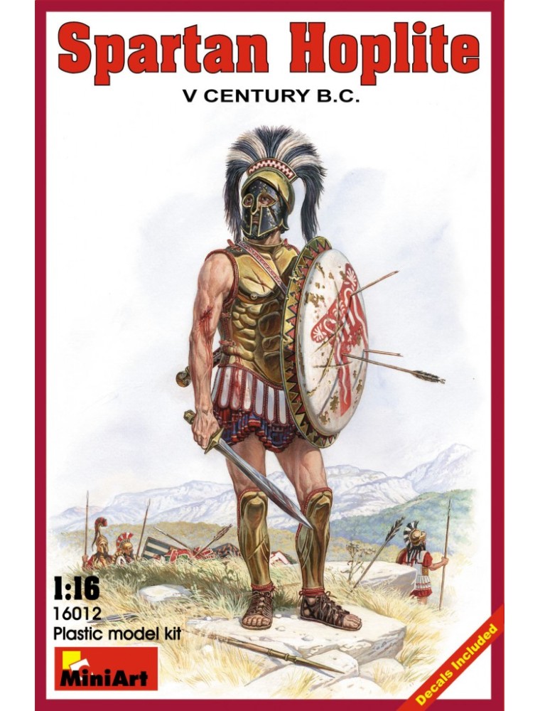 MINI ART - 1/16 Spartan Hoplite. V century B.C.