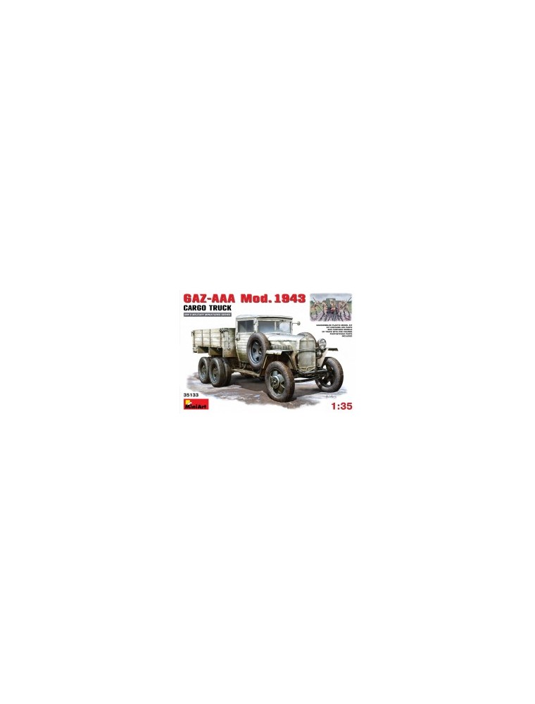 MINI ART - 1/35 GAZ-AAA. Mod. 1943. Cargo Truck