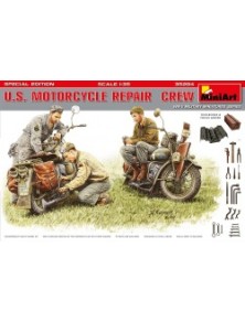 MINI ART - 1/35 U.S. Motorcycle Repair Crew Special Edition