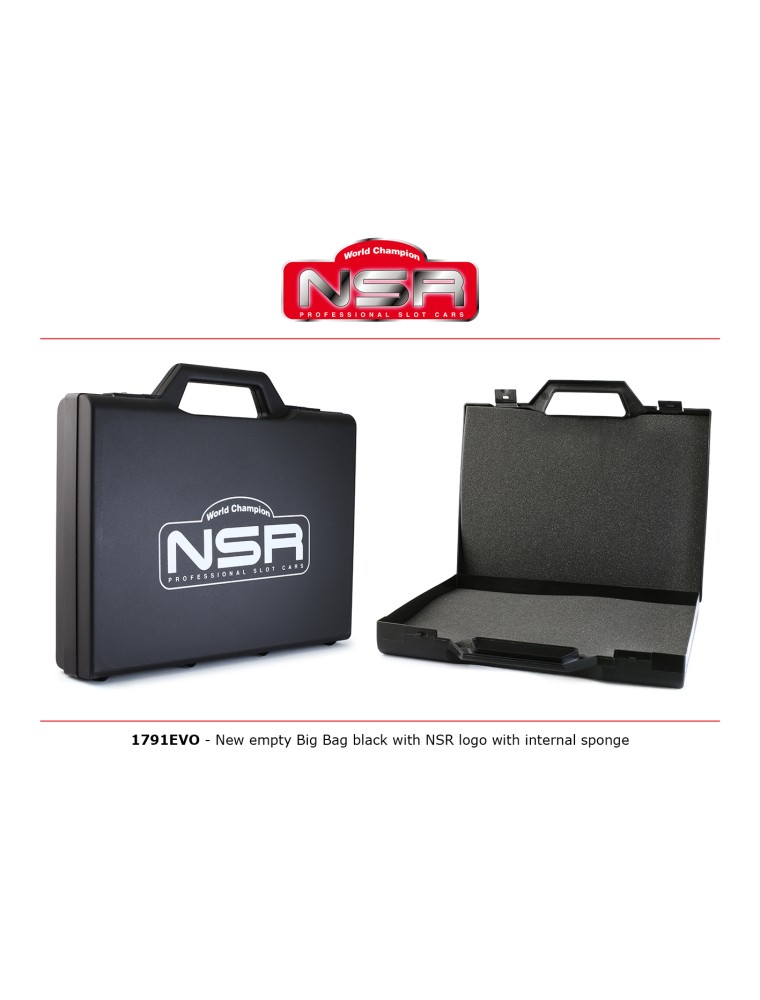 NSR - New Empty Big Bag Black with NSR Logo and Internal Sponge