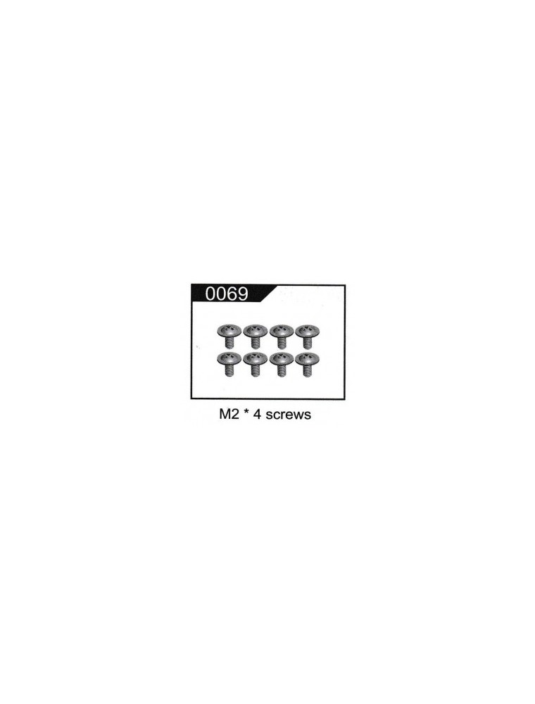 RADIOKONTROL WLT - M2 4 screws